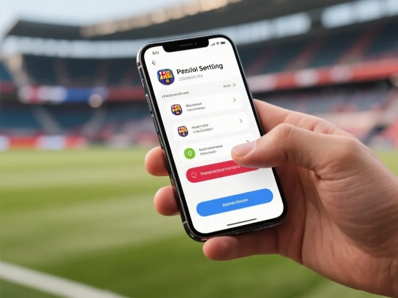 个性化设置体育应用界面